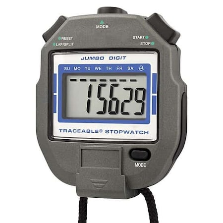 Digi-Sense Traceable Big-Digit Stopwatch with Calib 94460-28